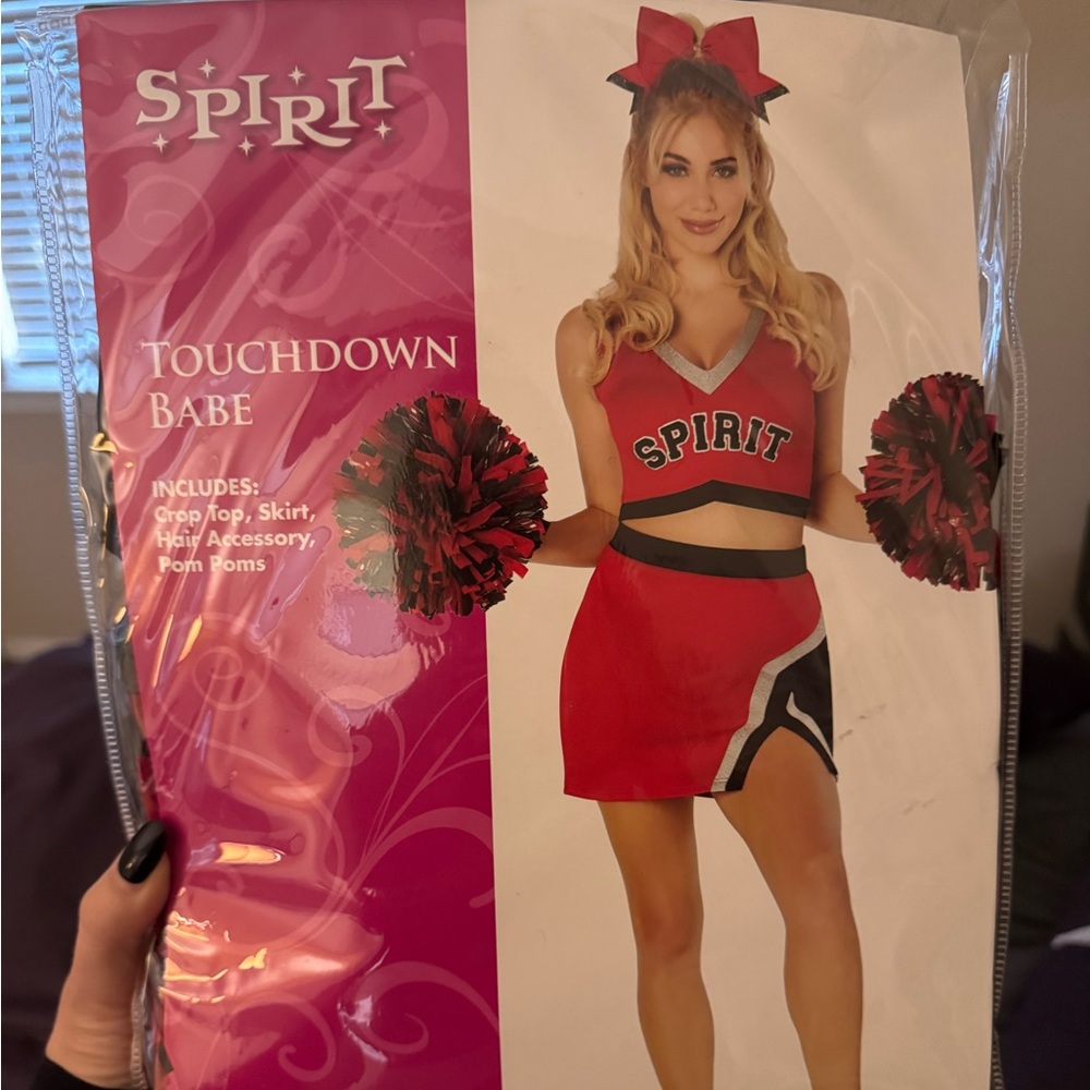 Cheerleader Halloween costume size small